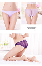 Woman Lace Panties Sexy Transparent Panty Low-Rise Cotton crotch Briefs Plus Size Ladies Underwear Intimates New Hot Sale