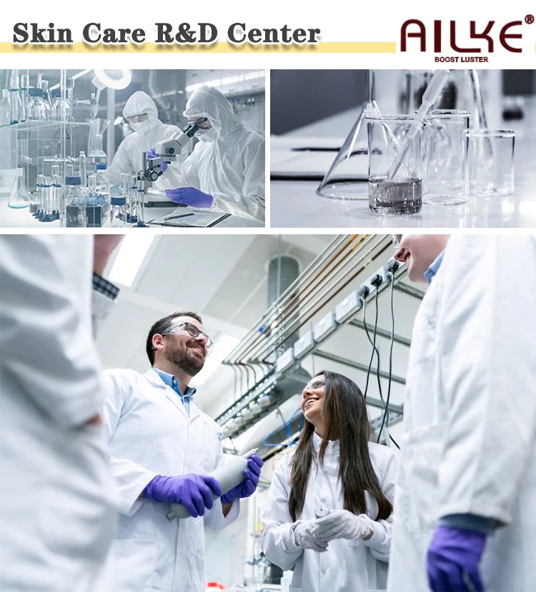 AILKE Superior Whitening Body Lotion, Moisturizing, Smooth Skin, Reduce Dark Spots, With Rose Essential Oil, Niacinamide, 500ml