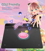 XPPen Star G640 6 x 4 Inches Drawing Tablet 8192 Level Support Windows Mac Digital Graphic Tablet for Drawing & Game OSU