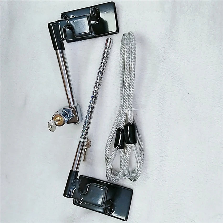 Laptop Lock Universal Notebook Keyed Security Cable Lock, 2 Keys, for Laptops without Keyholes, Laptop Cable Lock
