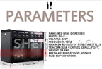 Commercial Nitrogen Preservation Wine Grater Dispenser Automatic Preservation Wine Refrigerator Red Wine Dispenser
