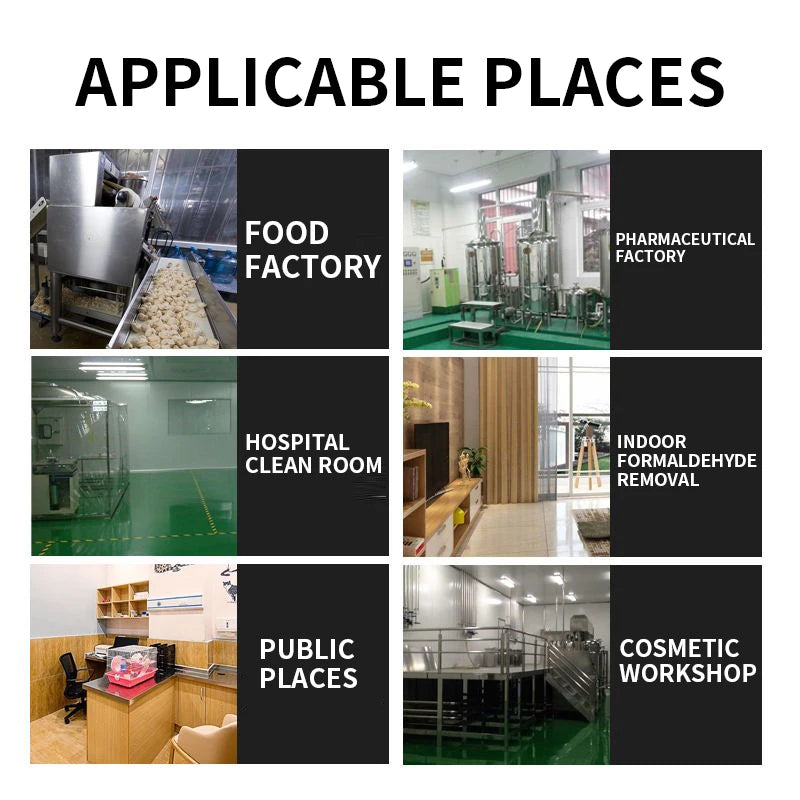 50g Ozone Generator Office air sterilizer food sterilization farm environmental treatment pigsty ammonia removal