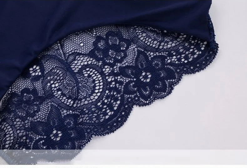 Woman Lace Panties Sexy Transparent Panty Low-Rise Cotton crotch Briefs Plus Size Ladies Underwear Intimates New Hot Sale