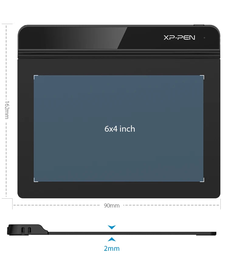 XPPen Star G640 6 x 4 Inches Drawing Tablet 8192 Level Support Windows Mac Digital Graphic Tablet for Drawing & Game OSU