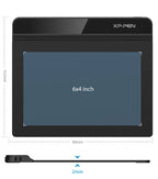 XPPen Star G640 6 x 4 Inches Drawing Tablet 8192 Level Support Windows Mac Digital Graphic Tablet for Drawing & Game OSU