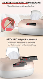 DMWD Household Wet Wipes Heater Electric Infant Baby Wet Tissue Facial Mask Heating Machine Adjustable Constant Temperature 220V