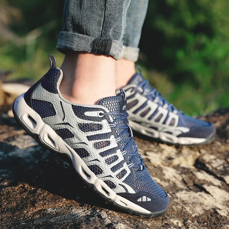 Outdoor Women Trekking Shoes Woman Hiking Camping Tourism Treking Sneakers Mountain Hike Tracking Wandelschoenen Dames Summer
