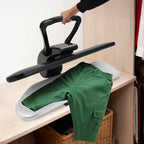 Heavy-Duty Fabric Press Machine 2200W, 36 Inch Steam Press with 5 Fabric Settings & Touch Screen for Home Clothing Store