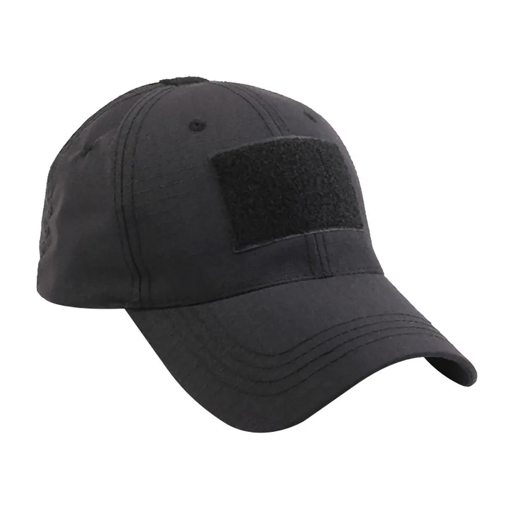 Tactical Camo Baseball Cap Adjustable Military Hat Special Forces Style Baseball Cap Outdoor Sun Protection Camouflage Hat
