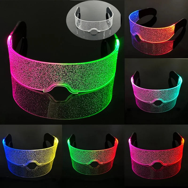 Japan Anime Detective Conan LED Light up Glasses color change funny Luminous crossdresser glasses Cosplay men Novelty Costumes