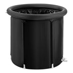 SucceBuy Ice Bath Tub Cold Water Therapy Plunge Tub for Athletes Outdoor Ice Barrel Plunge Pool Inflatable Folding Bathtub