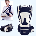 Newborn Ergonomic Baby Carrier Backpack Infant Baby Hipseat Carrier Front Facing Ergonomic Kangaroo Baby Wrap Sling Travel