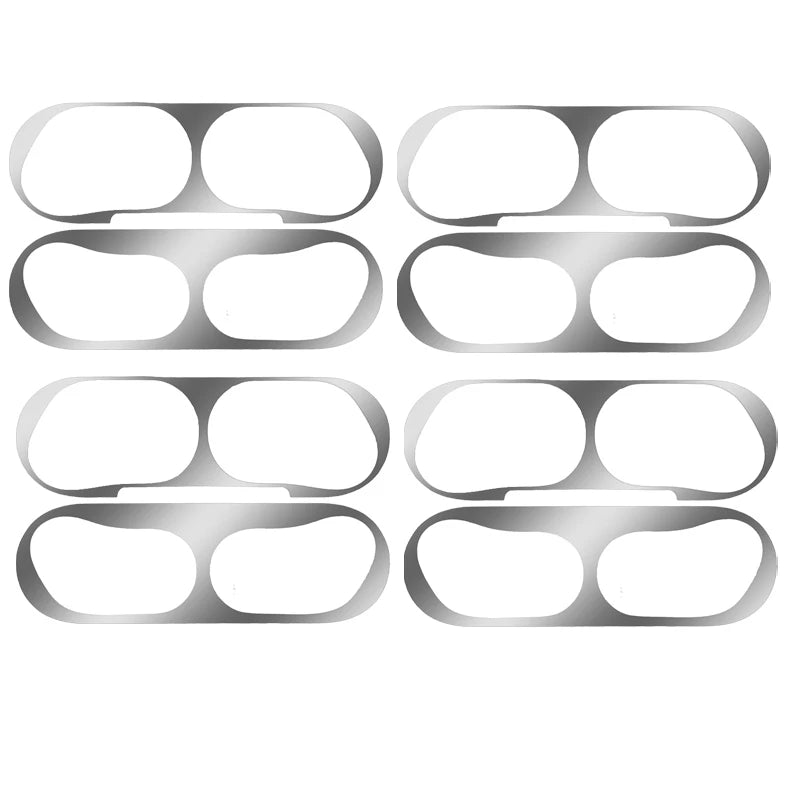 1-4Sets Metal Dustproof Sticker for Airpods Pro 3 Guard Ultra Thin Anti-Scratch Film Protector for Airpod Pro3 Case Accessories