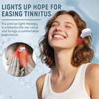 1Pcs Painless 650nm Red Light Otology Laser Therapy Device - Ear Care Instrument for Tinnitus, Otitis Media & Deafness
