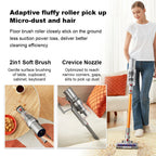 Cordless Handheld Stick Vacuum Cleaner Liectroux i10, Smart Dust Sensing,27KPa, 250W BLDC,Suit for Carpet, Floor, Car & Pet Hair