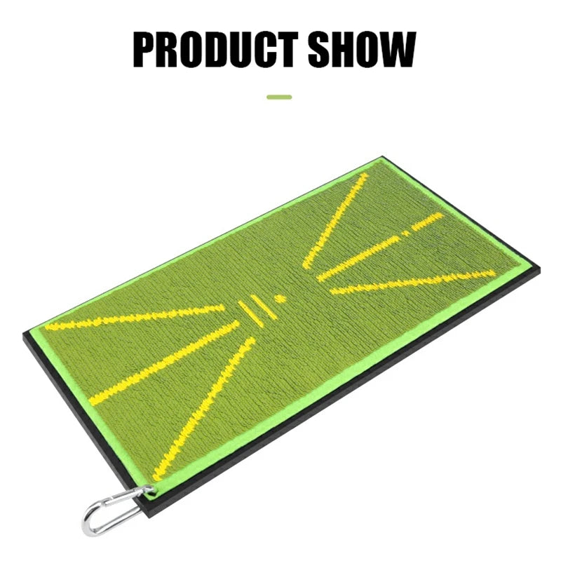PGM Golf Training Mat for Swing Detection Batting Ball Trace Directional Mat Swing Path Pads Swing Practice Pads DJD038