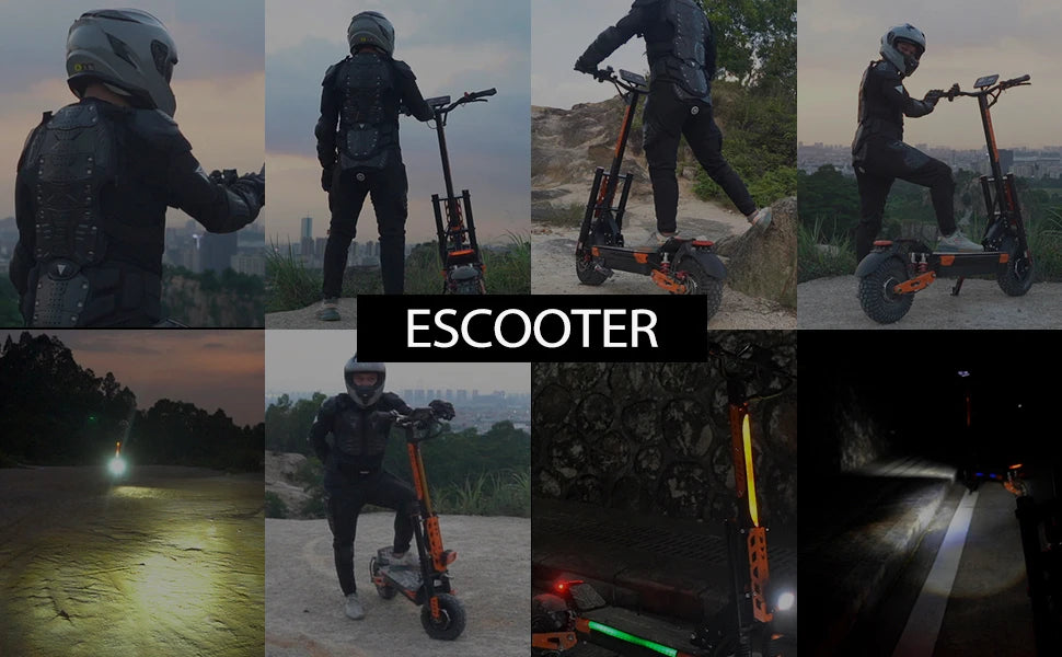 VREOM - VZ37 Electric Scooter-6000W Motor 60V30AH Battery High Power E-Scooter-70km/h Speed 11'' Vacuum Tire-Foldable EScoot