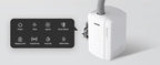 AIKE 2-in-1 Automatic Sensor Tap Hand Dryer Stainless Steel Integrated Basin Faucet High Speed Air Hand Drying Device AK7120