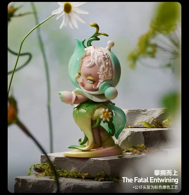 POP MART SKULLPANDA Petals In Four Acts Series Mystery Box Genuine Blind Box Guess Toys Bag Ornament Figurine Home Decor Desktop
