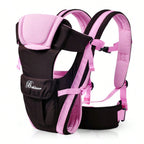 Baby Sling Carrier, 4-in-1 Ergonomic Baby Backpack Carrier, Easily Adjustable Baby Carrier Newborn to Toddler