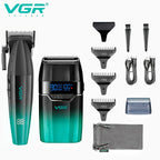VGR Hair Clipper Professional Hair Cut Machine Face Shaver Barber Clippers Beard Trimmer Metal Trimmer for Men V-003 V-906 V-308
