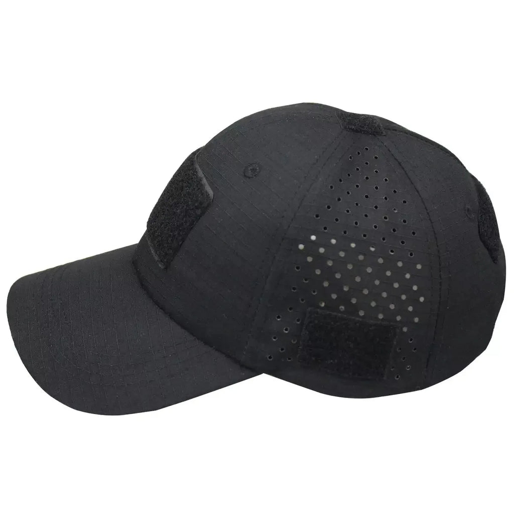 1pcs New Men Camouflage Baseball Cap Breathable Sunscreen Hat Outdoor Sports Hunting Hiking Camping Beach Fishing Sun Hat
