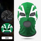 Boxing Mask Wrestling Mask Elastic Milk Silk Mask Lycra Fabric Print Halloween Party Dress Up Costume Party Mask