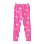 3/4-piece Autumn/Winter Children's Multi-color Combination Fashionable Slim Fit Leggings For Girls Sports And Casual Warm Pants