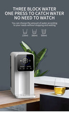 Desktop RO Hydrogen-rich Water Purifier Household Instant Hot Water Purifier Filter Direct Drinking Water Dispenser Commercial