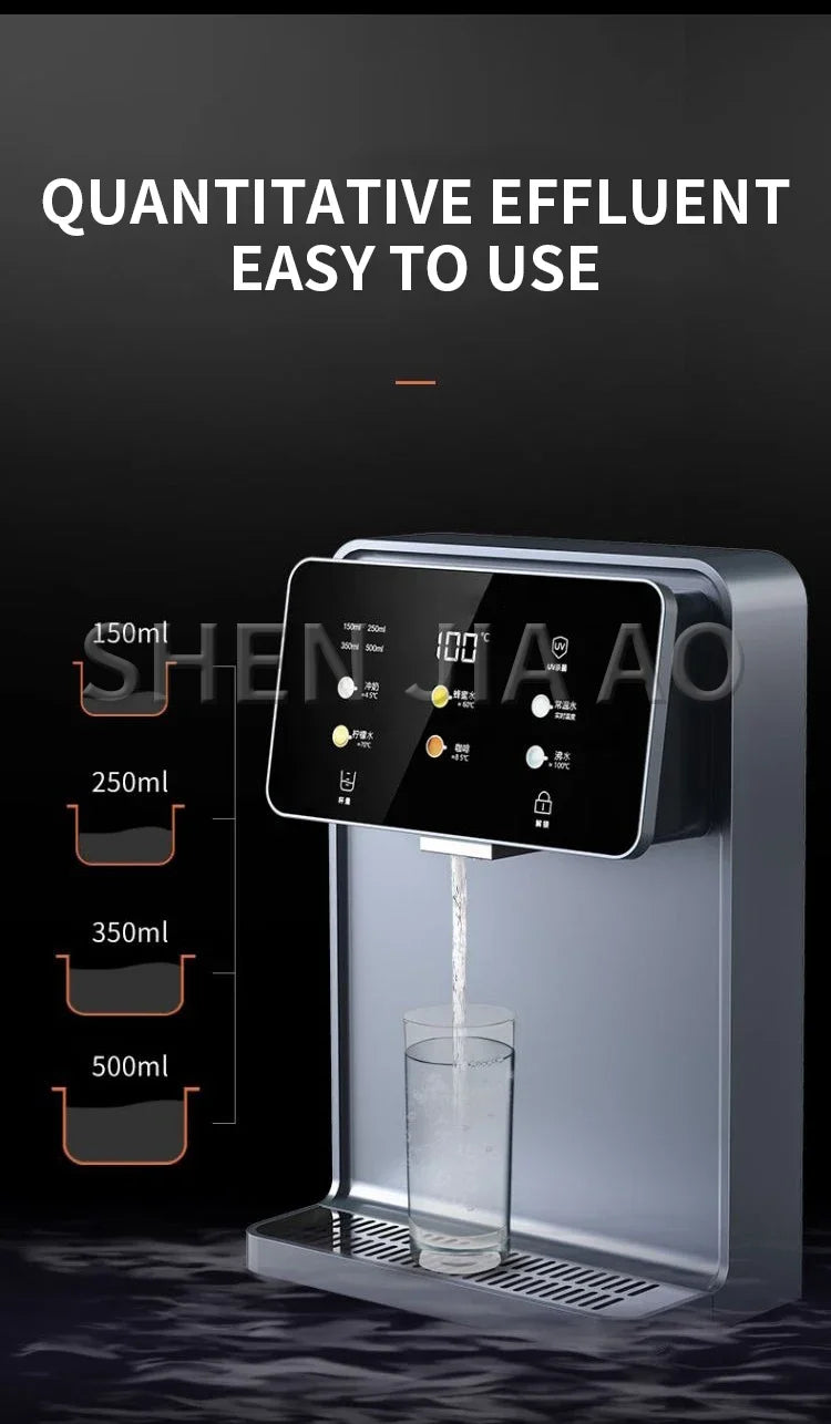 Wall-mounted Instant Hot Water Dispenser UV Sterilization Quantitative Water Outlet 100℃ Water Boiler Home Smart  Dispenser