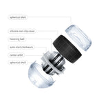 LED Wrist Power Trainer Ball Self-starting Gyro Wrist Hand Ball Arm Hand Muscle Force Fitness Exercise Equipment Strengthener