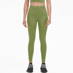 SOISOU Nylon Yoga Pants Gym Leggings Women Girl Fitness Soft Tights High Waist Elastic Breathable No T Line Sports Pants