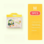 5pcs multi-size maternity bag storage bag Mother and baby outing clothes diaper travel packaging Zipper bag