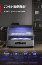 Mini countertop commercial sterilizer, small household countertop high-temperature cup sterilizer sterilizer for dishes flip-top