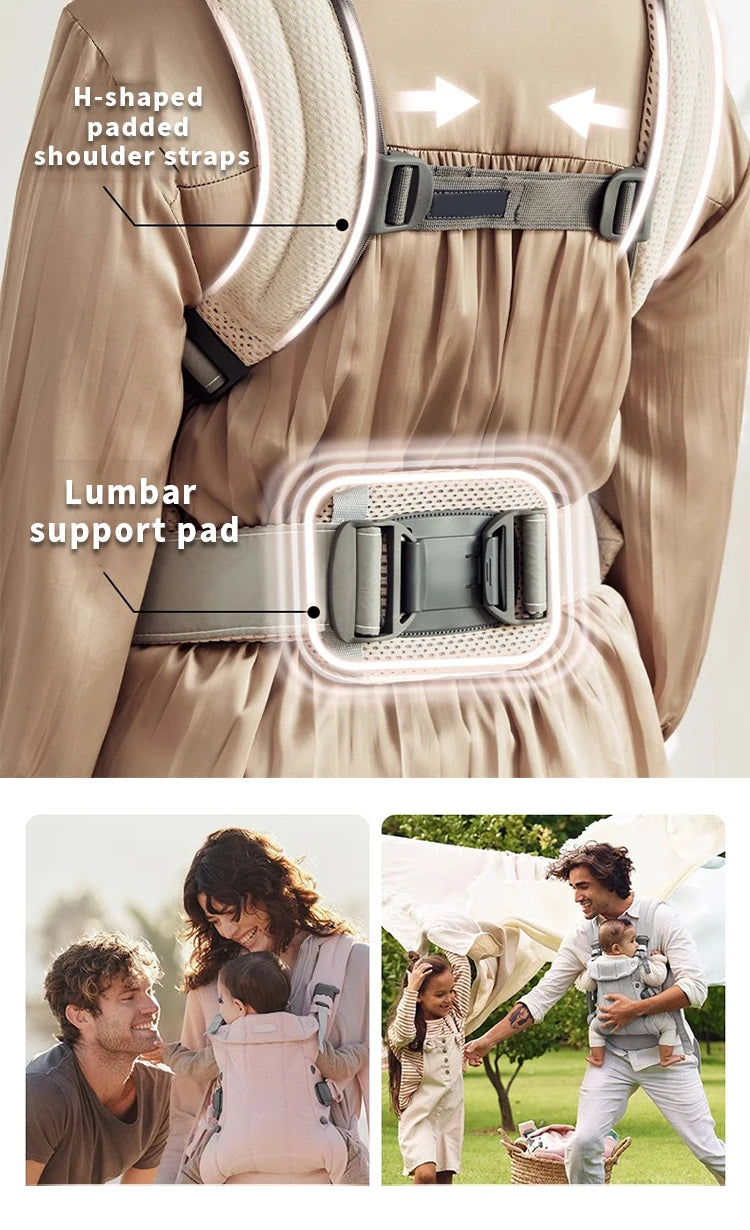 BabyBjorn  Baby Carrier in 3D Mesh | Ergonomic 3-in-1 Design Supporting Newborns and Toddlers (7-40 Pounds)