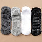 1 PAIRS Solid Cotton Thickened Towel Bottom Women's Sport Non-slip Yoga Socks High Quality Breathable Men Anti Skid Floor Socks