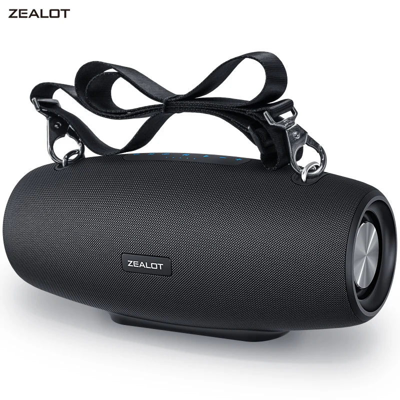 ZEALOT-S67 60W Portable Bluetooth Speaker Outdoor Party Speaker Big Loud Speaker Excellent Bass Performace Hifi speaker Main image