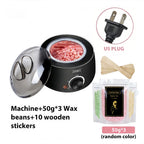 200CC Wax Heater Warmer Hair Removal Machine For Hand Foot Body SPA Epilator Paraffin Wax Pot +Wax Beans + Wood Sticks