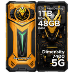 Phone robust DOOGEE S200 Ultra 5G AI 6,72 "Dimensity 7400 48 Go RAM (12 36) 1 To ROM battery 11000 mAh Android 15 NFC Smar