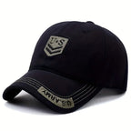 Outdoor Men's Camouflage Hat Trendy Embroidered Baseball Cap UV Protection Sun Hat Peaked Cap Military Cap For Fishing Hiking