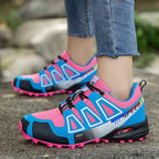 Women's Hiking Shoes Waterproof Outdoor Sports Shoes Women's Walking Travel Sports Shoes Bicycle Sports Shoes Running Shoes