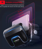 VR Glasses 3D Virtual Reality Headset Devices Helmet Lenses Goggles Smart For Smartphones Phone Cell Mobile Game Viar Viewer Set