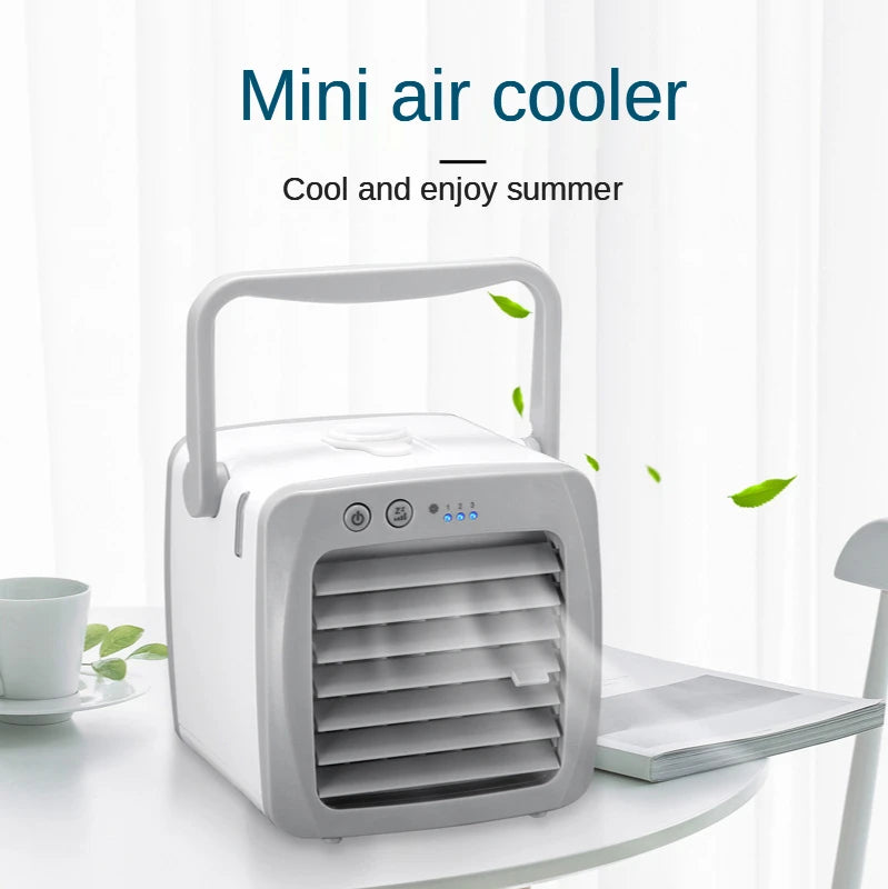Portable Air Conditioner Personal Air Cooler Usb Personal Desktop Cooling Fan Mini Air Desktop Cooling Humidifier Fan