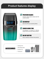 VGR Hair Clipper Professional Hair Cut Machine Face Shaver Barber Clippers Beard Trimmer Metal Trimmer for Men V-003 V-906 V-308