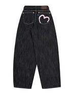 2025 Autumn Winter Women's Denim Jeans Y2K Wide Fit Baggy Jeans Grunge Harajuku Cowboy New In Pants Korean Mom Jeans Punk Retro