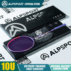 ALP GJ 10U Ultralight 52g T800 Bow And Arrow Badminton Racket Authentic Tensile Force 13kg Outdoor Sports Carbon Fiber Titanium