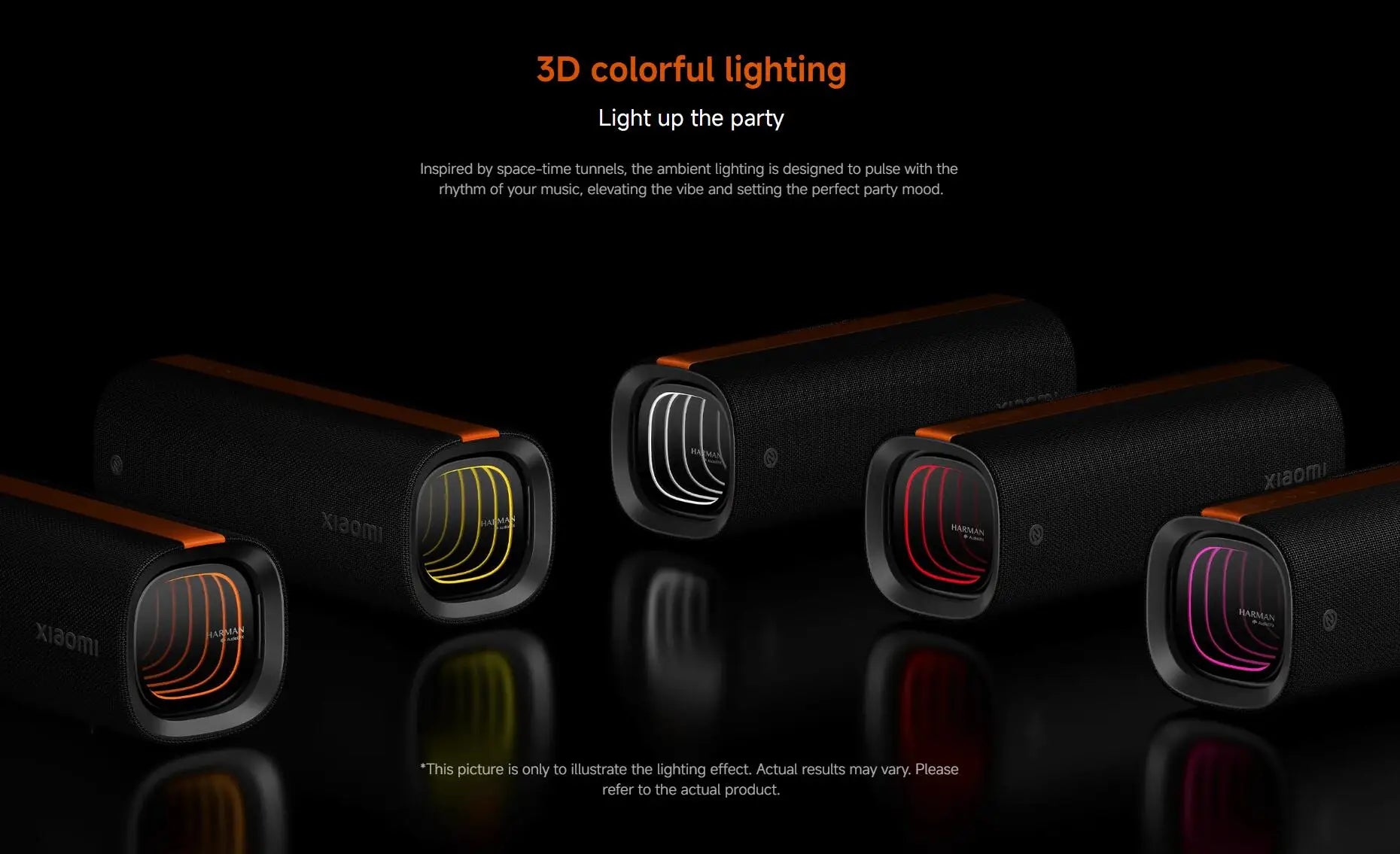 Xiaomi Sound Party, 50W Portable Bluetooth Speaker, Harman AudioEFX TWS Mode 26h Playtime, Smart Connectivity Wireless Speaker
