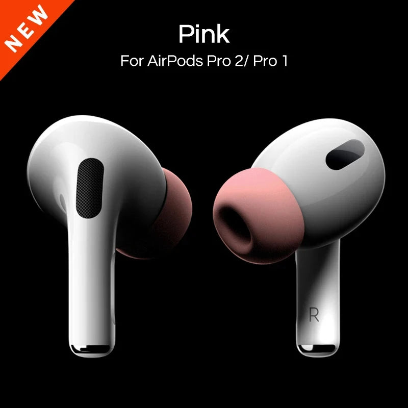 For Apple AirPods Pro 2 Ear Tips Earbuds Cover Silicone Replacement Tips Air pod Earplugs Earpads Pads Headphones Case Accessory