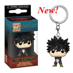 New FUNKO Keychains Disney Demona Princess Bella Ariel Alice Anna Elsa Bell Jack Sally stitch Action Figure Toys Ornaments