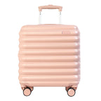 SUPER SOLU suitcase (18-inch hand luggage/22-inch checked luggage, selectable separately), PC+ABS lightweight trolley with antibacterial nanosilver handle, TSA lock, organizer interior hand fan – shipped from Germany